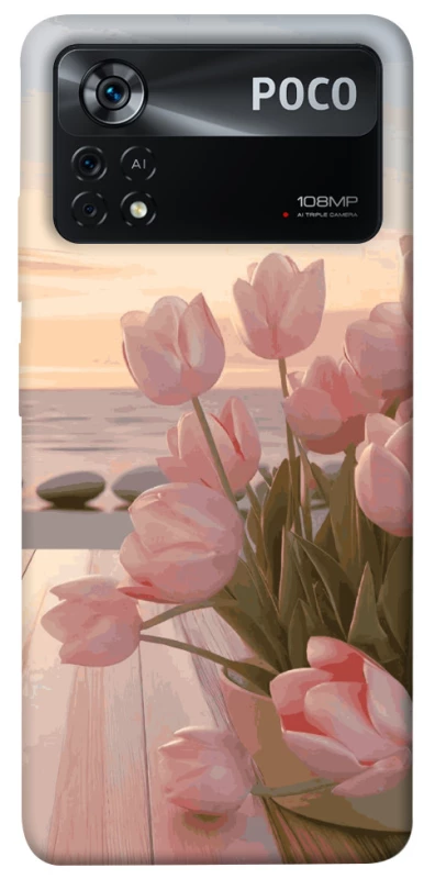 Чехол на Xiaomi Poco X4 Pro 5G Morning Flowers zon фото 1 из 1