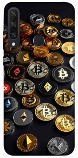Чехол на Huawei Y6p Many coins фото 1 из 1