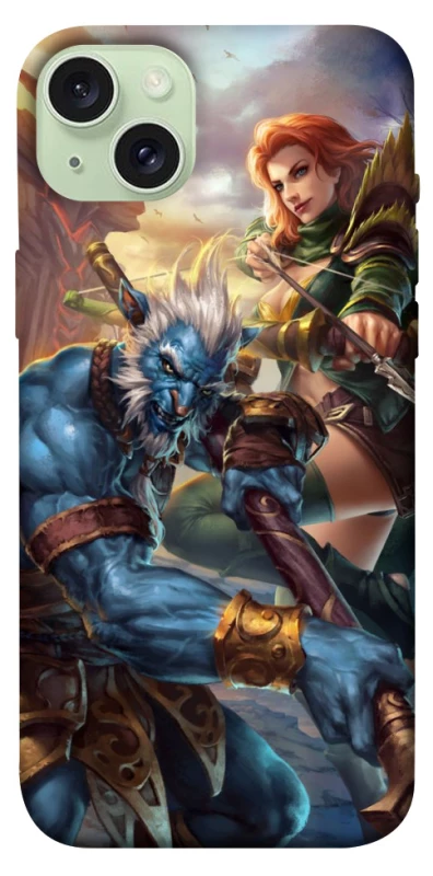 Чехол на Apple iPhone 15 Plus (6.7") Dota heroes фото 1 из 1