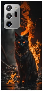 Чохол на Samsung Galaxy Note 20 Ultra Вогняний кіт фото 1 з 1