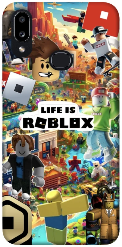 Чохол на Samsung Galaxy A10s Life is Roblox фото 1 з 1