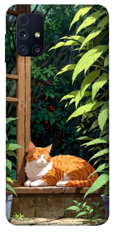 Чохол на Samsung Galaxy M31s red cat фото 1 з 1