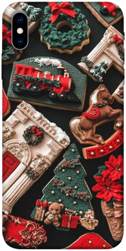 Чехол на Apple iPhone X (5.8") Новогодний v20 фото 1 из 1