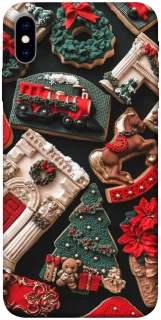 Чехол на Apple iPhone X (5.8") Новогодний v20 фото 1 из 1