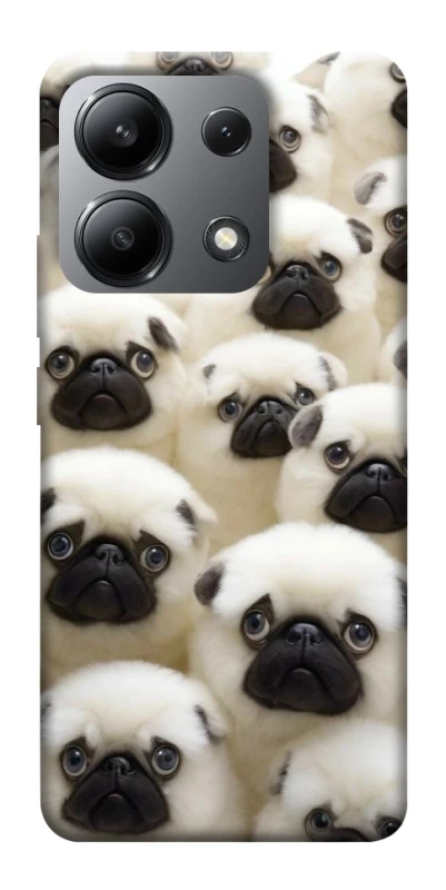 Чохол на Xiaomi Redmi Note 13 4G Doggy Pug Love фото 1 з 1