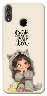 Чехол на Huawei Honor 8X Create the life you love фото 1 из 1