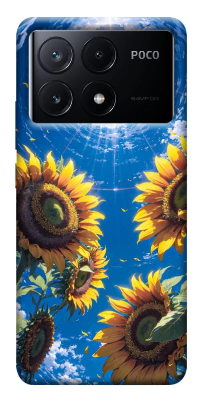 Чохол на Xiaomi Poco X6 Sunflowers фото 1 з 1
