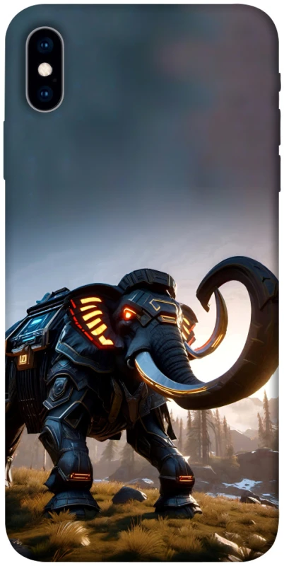 Чехол на Apple iPhone X (5.8") Cyber ​​elephant фото 1 из 1