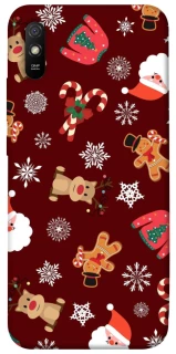 Чехол на Xiaomi Redmi 9A Новогодний v6 фото 1 из 1