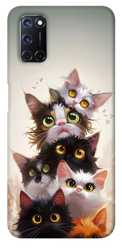 Чехол на Oppo A52 / A72 / A92 Сat eyes фото 1 из 1