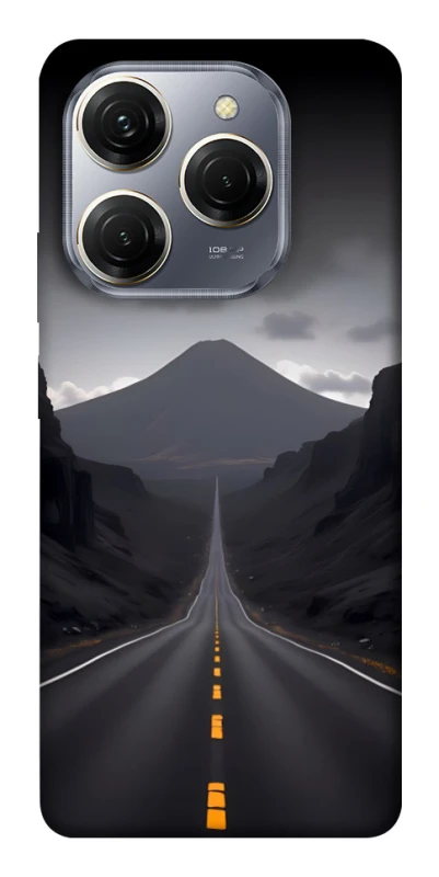 Чехол на TECNO Spark 20 Pro Black mountains фото 1 из 1