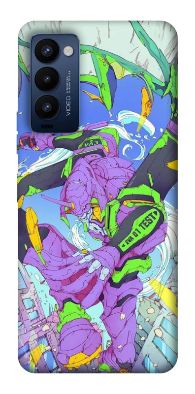 Чохол на TECNO Camon 18 Pro Євангеліон v2 фото 1 з 1