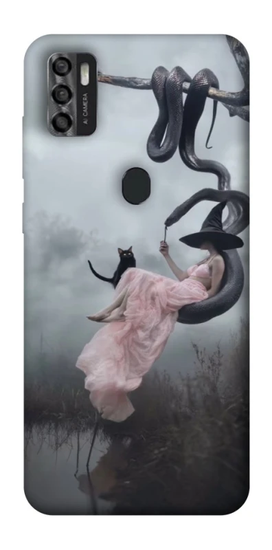 Чехол на ZTE Blade A7s (2020) Halloween Witch ver.5 фото 1 из 1