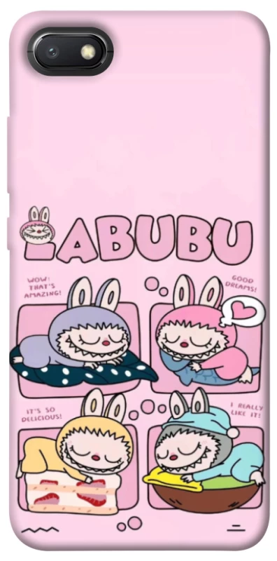 Чохол на Xiaomi Redmi 6A Labubu Dreams Collage фото 1 з 1