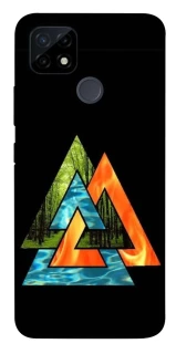 Чехол на Realme C21Y Валькнут v4 фото 1 из 1