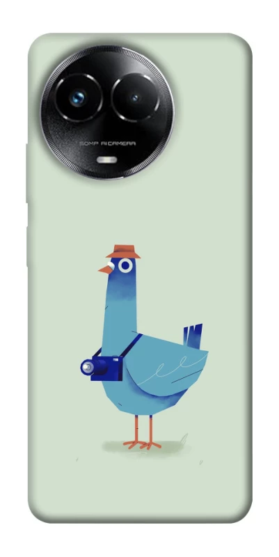 Чехол на Realme C67 4G Голуб-детектив фото 1 из 1