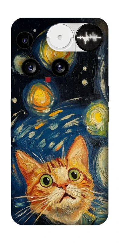 Чохол на Nothing Phone (3) paint cat фото 1 з 1