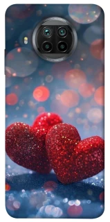 Чехол на Xiaomi Mi 10T Lite / Redmi Note 9 Pro 5G Red hearts фото 1 из 1