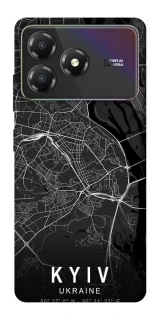 Чохол на ZTE Blade A36 Kyiv map фото 1 з 1