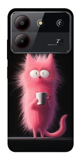 Чохол на ZTE Blade A54 4G Рожеве кошеня фото 1 з 1