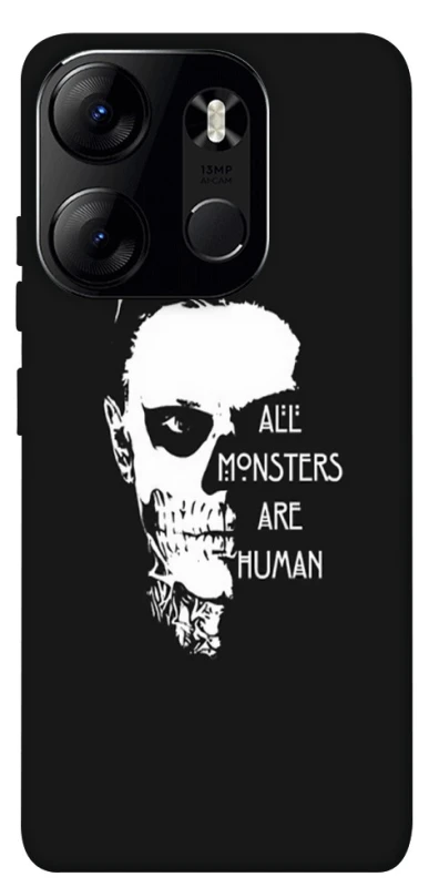 Чохол на Tecno Spark Go 2023 All Monsters are Human фото 1 з 1