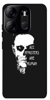 Чохол на Tecno Spark Go 2023 All Monsters are Human фото 1 з 1