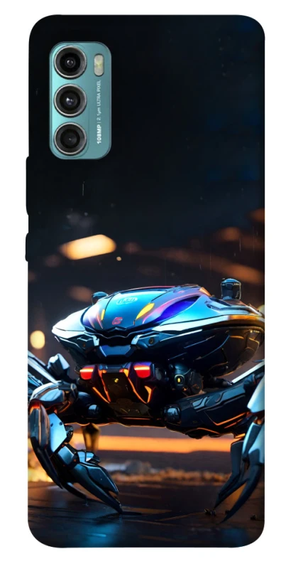 Чехол на Motorola Moto G60 Cyber ​​crab фото 1 из 1