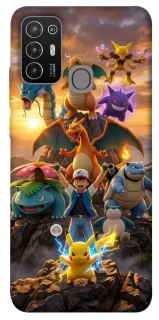 Чехол на ZTE Blade A52 Pokemon фото 1 из 1