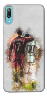 Чохол на Huawei Y6 Pro (2019) Ronaldo та Messi фото 1 з 1