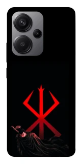 Чехол на Xiaomi Redmi Note 13 Pro+ Berserk Red Logo фото 1 из 1