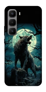 Чохол на Infinix Hot 60 Pro+ Вовк під місяцем фото 1 з 1