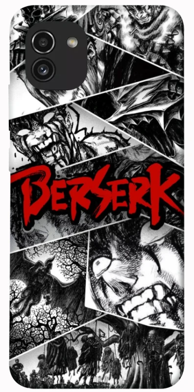 Чехол на Samsung Galaxy A03 Berserk collage ver.2 фото 1 из 1