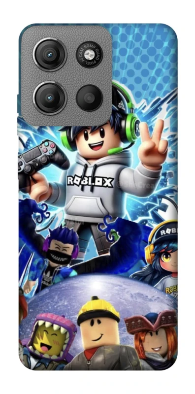 Чохол на Motorola Moto G15 4G Roblox collage ver.3 фото 1 з 1