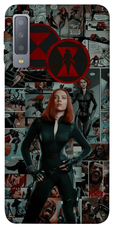 Чохол на Samsung A750 Galaxy A7 (2018) Black Widow фото 1 з 1