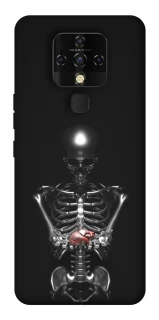 Чехол на TECNO Camon 16 SE Скелетон фото 1 из 1