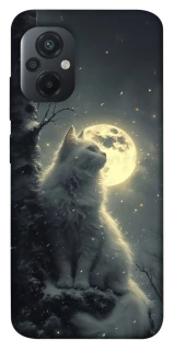Чехол на Xiaomi Poco M5 Кот под луной фото 1 из 1