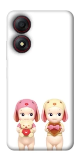 Чехол на ZTE Blade A34 4G Puppy Love Duo фото 1 из 1