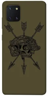 Чехол на Samsung Galaxy Note 10 Lite (A81) Mil skull фото 1 из 1