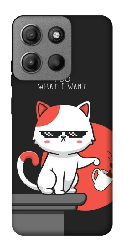 Чехол на Motorola Moto G15 Power I do what i wont фото 1 из 1