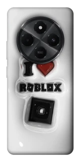 Чохол на Xiaomi Redmi A3 Pro I love Roblox фото 1 з 1