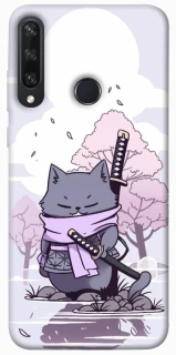 Чохол на Huawei Y6p Samurai cat фото 1 з 1
