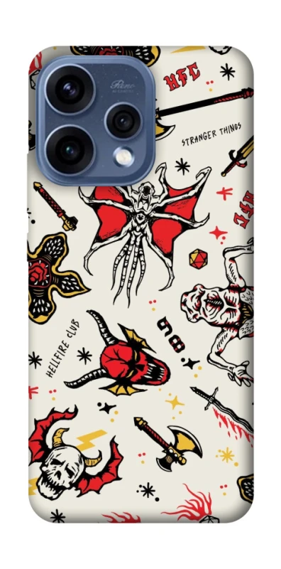 Чехол на Oppo Reno 15 Stranger Things ver.2 фото 1 из 2