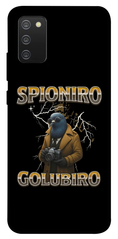 Чохол на Samsung Galaxy A02s Spioniro Golubiro фото 1 з 1