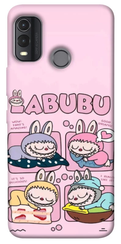 Чохол на Nokia G11 Plus Labubu Dreams Collage фото 1 з 1