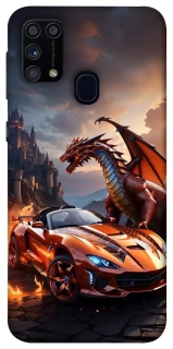 Чохол на Samsung Galaxy M31 Сar and dragon фото 1 з 1