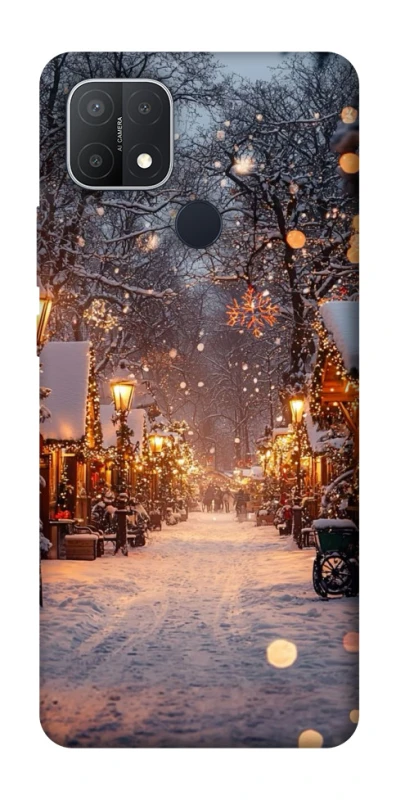 Чохол на Oppo A15s / A15 Новорічний v50 фото 1 з 1