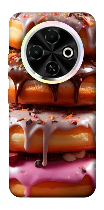 Чехол на TECNO Spark 30C Пончики фото 1 из 1