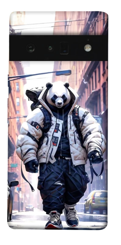Чохол на Google Pixel 6 Pro Панда кур'єр фото 1 з 1