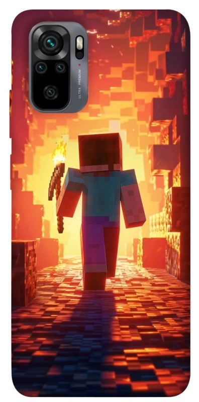 Чохол на Xiaomi Poco M5s Minecraft adventure фото 1 з 1