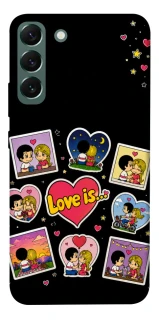 Чехол на Samsung Galaxy S22+ Love is ver.2 фото 1 из 1